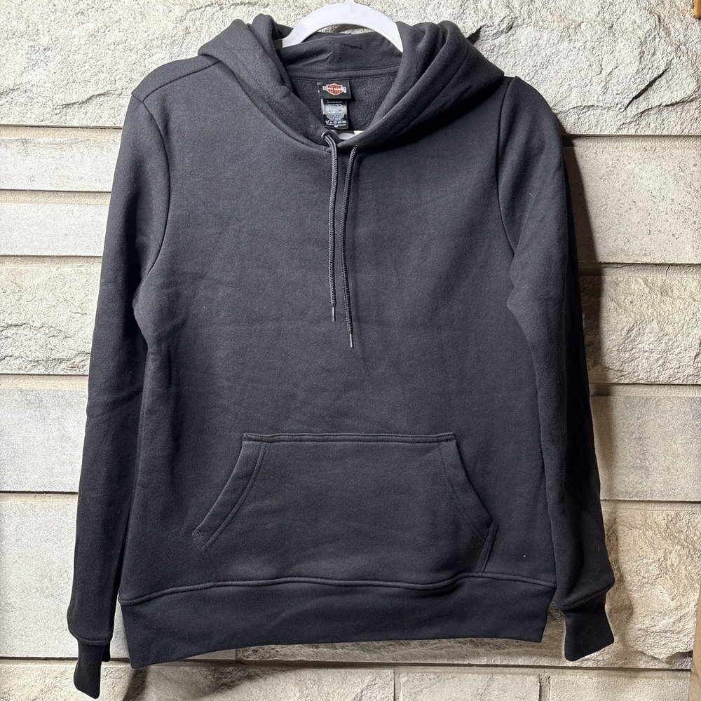 HARLEY DAVIDSON MEN's‎ Med BLACK HOODIE Plain